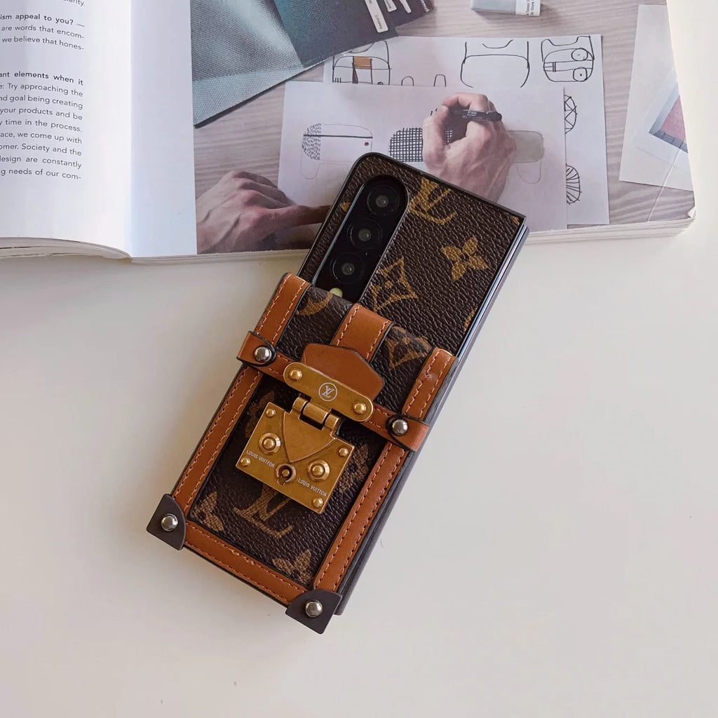 Retro Lock Kartenhalter Galaxy Case für Samsung