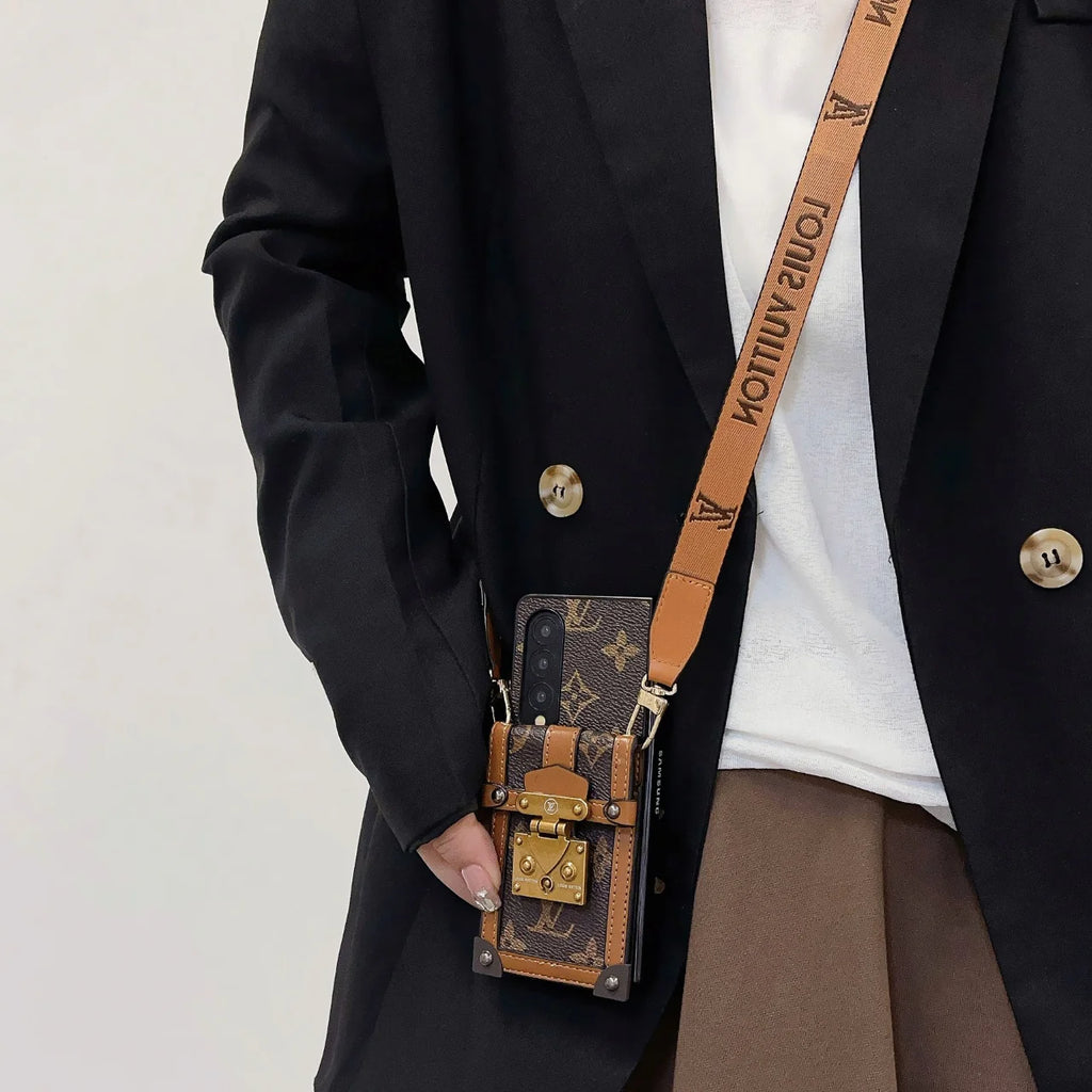 Retro Lock Kartenhalter Galaxy Case für Samsung