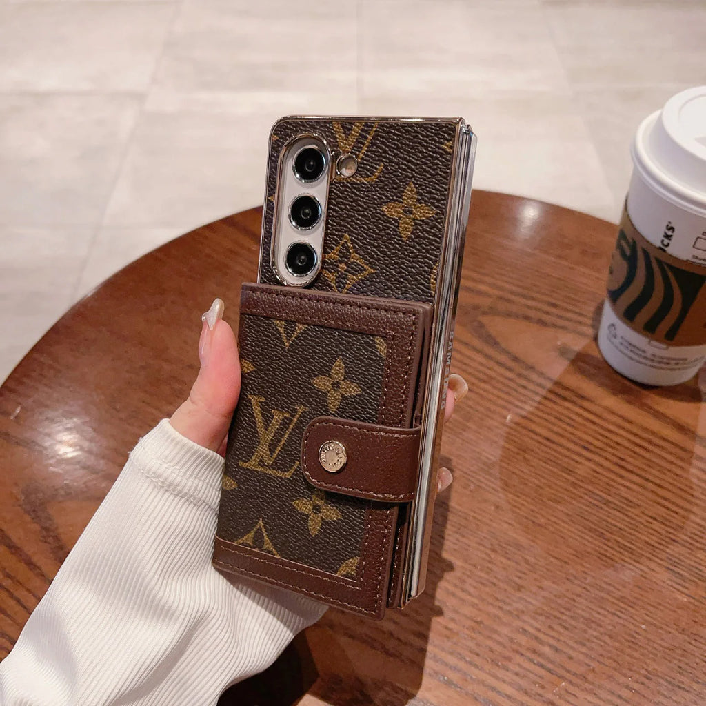 Leder-Geldbörse für Galaxy-Hülle für Samsung 