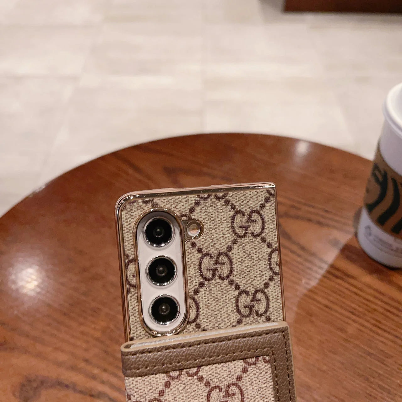Leder-Geldbörse für Galaxy Fold für Samsung 