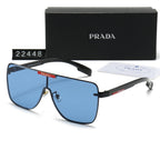 Neue Sonnenbrille mit großem Rahmen