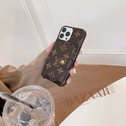 Protective Leather Phone Case For iPhone