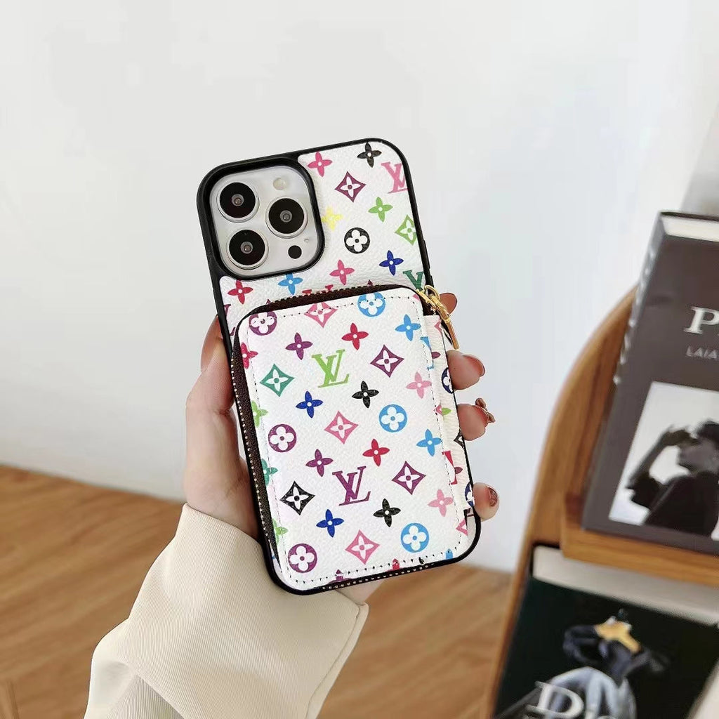 Klassische Brieftaschen-Handyhülle für iPhone