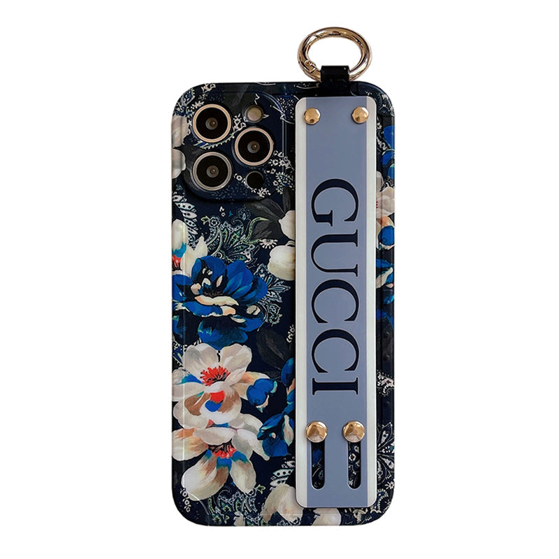 iPhone Case | Guc Flower Wristband Case - ERPOQ