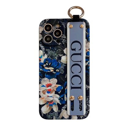 iPhone Case | Guc Flower Wristband Case - ERPOQ