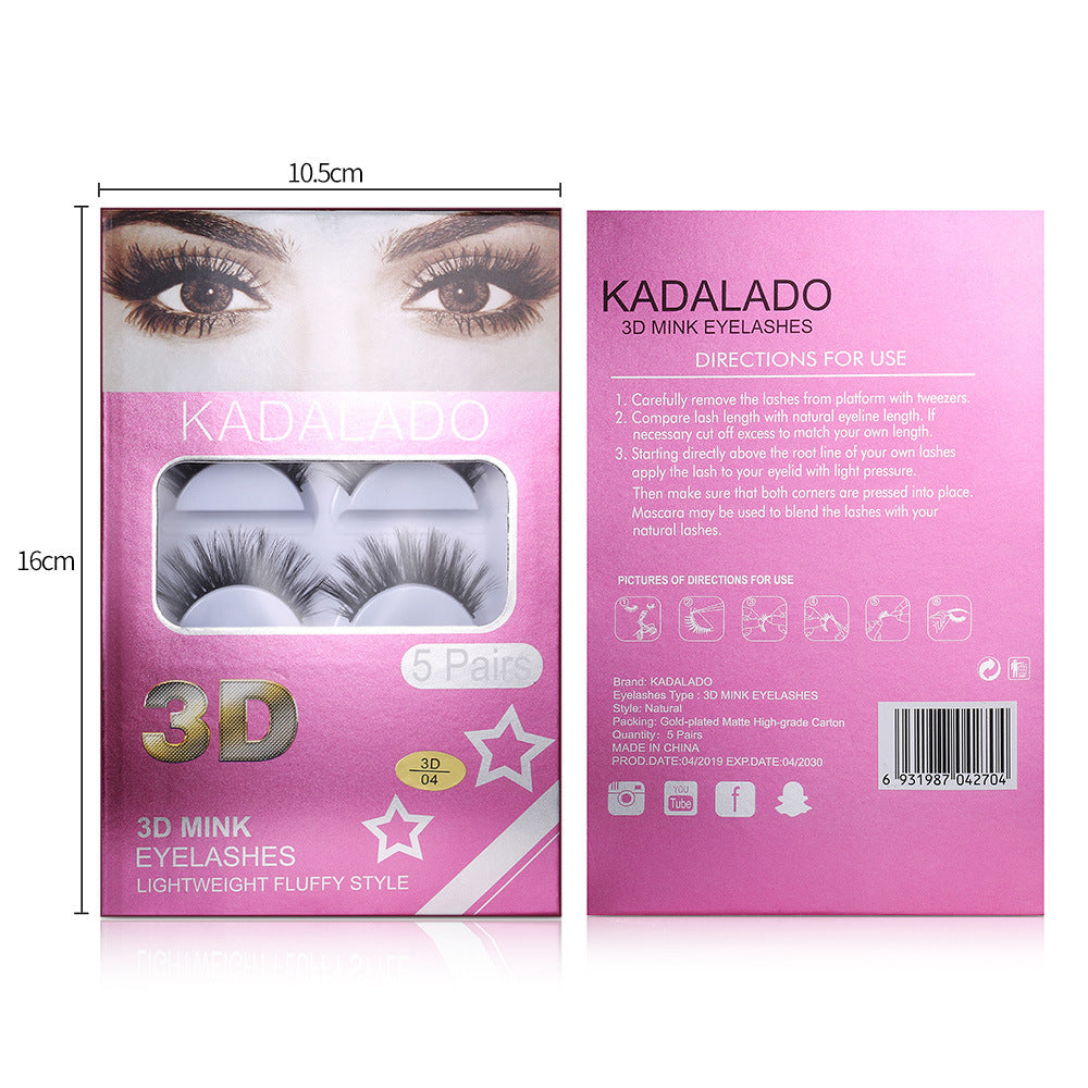 Lightweight Fluffy Style Mink Eyelashes - ERPOQ