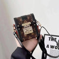 Heiße Retro-Handytasche aus Leder