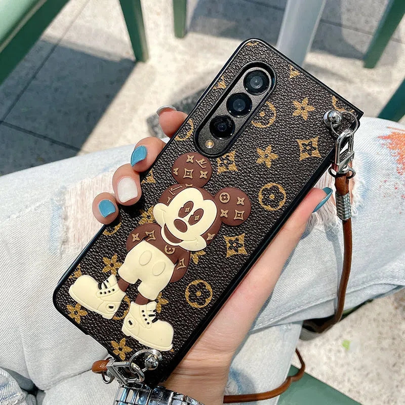 Braune Mi Galaxy Hülle für Samsung 