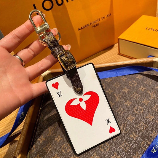 Early Spring Playing Card High Quality Key Chain - ERPOQ