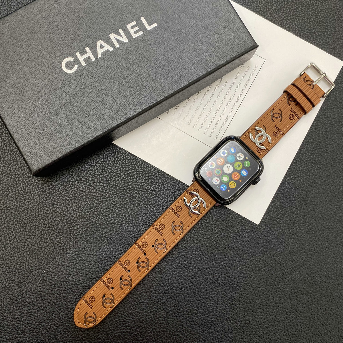 Herbstliche Lederarmbänder für die Apple Watch 