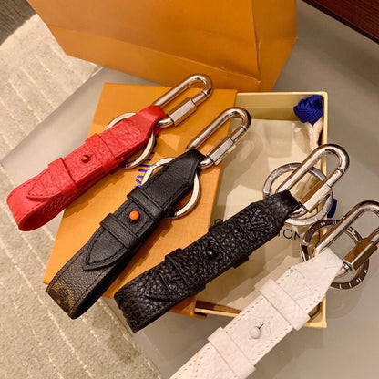 Splicing Leather Pendant