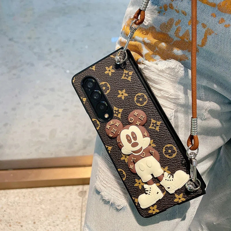 Braune Mi Galaxy Hülle für Samsung 
