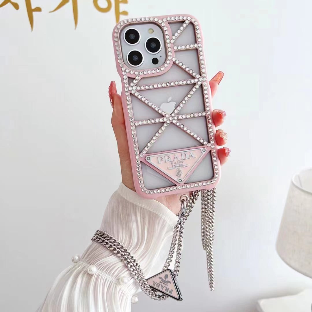 Diamond Hollow Phone Case For iPhone
