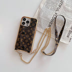 Crossbody-Karten-Telefonhülle für iPhone
