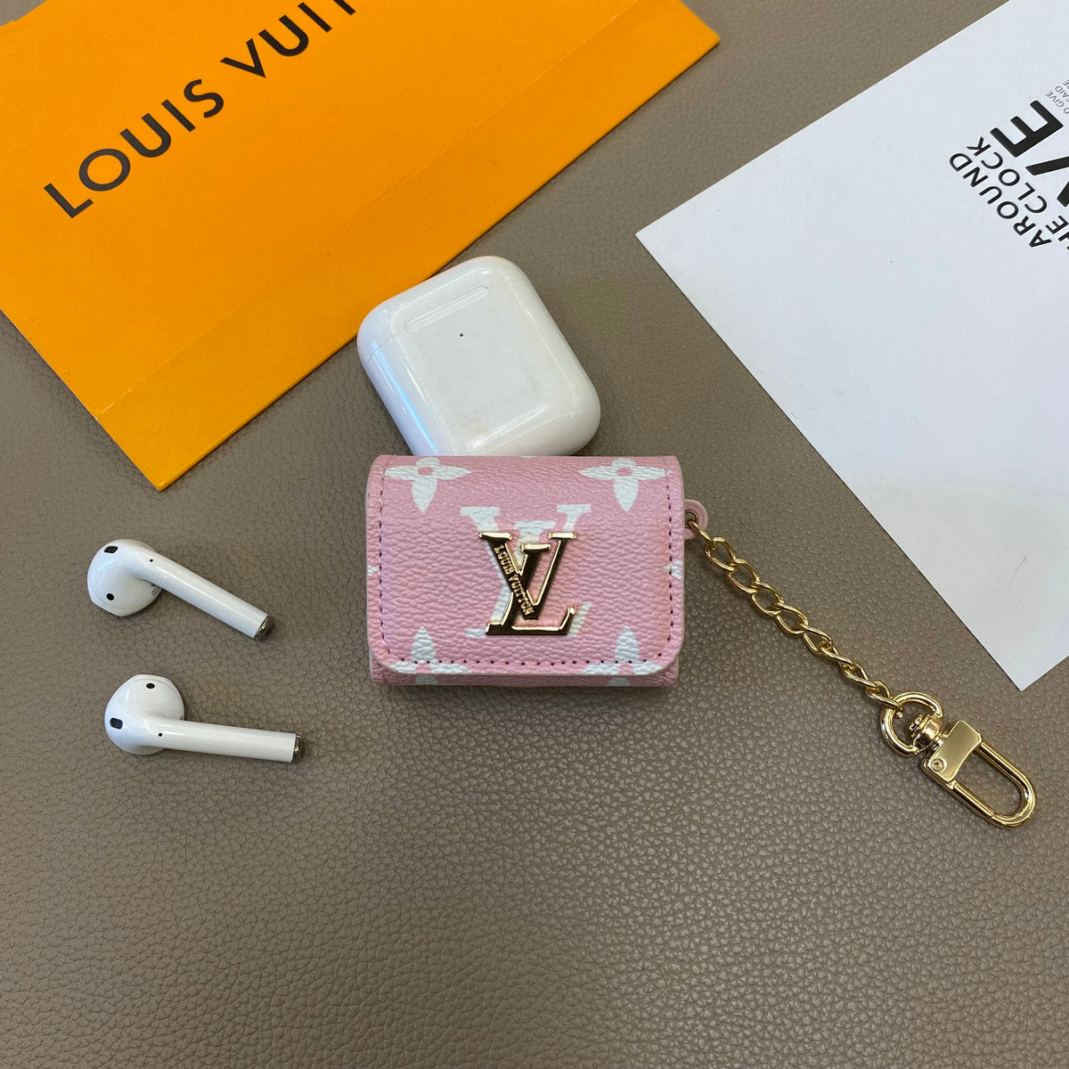 Custodie protettive per AirPods in pelle bionica 
