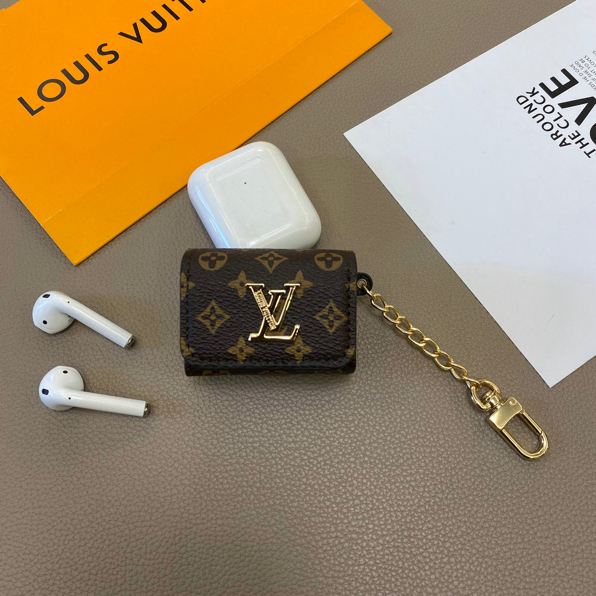 Custodie protettive per AirPods in pelle bionica 