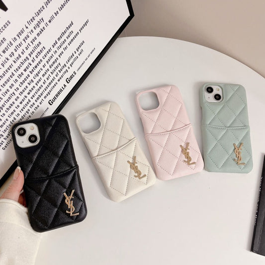 Soft Leather Phone Case For iPhone