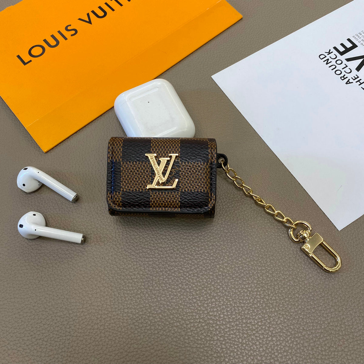 Custodie protettive per AirPods in pelle bionica 