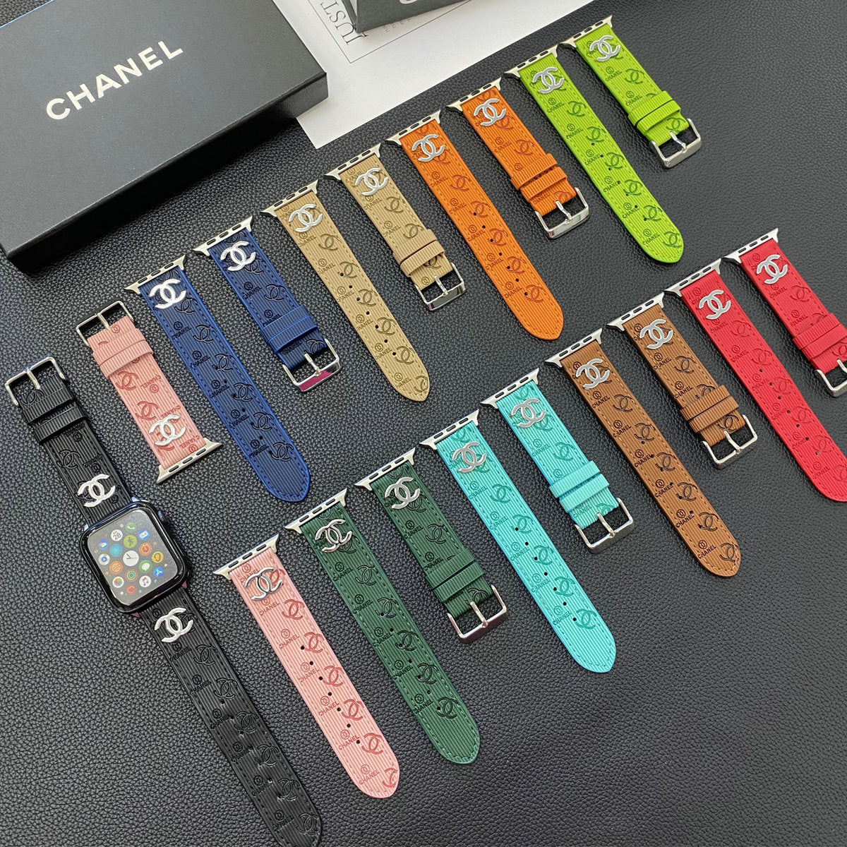 Herbstliche Lederarmbänder für die Apple Watch 