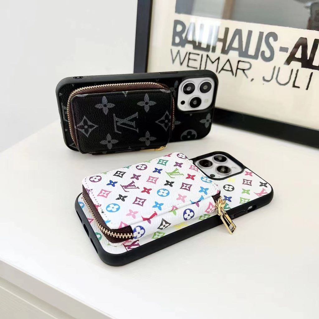 Klassische Brieftaschen-Handyhülle für iPhone