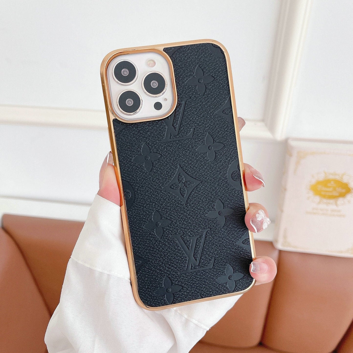 Fashion Embossed Phone Case For iPhone