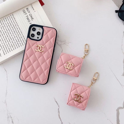 Latticed Pattern AirPods Case