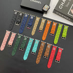Autumn Leather Apple Watch Straps
