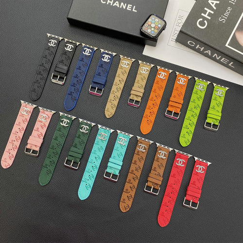 Autumn Leather Apple Watch Straps