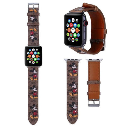 Fashion Mickey Print Watch Bands For Apple Watch - ERPOQ