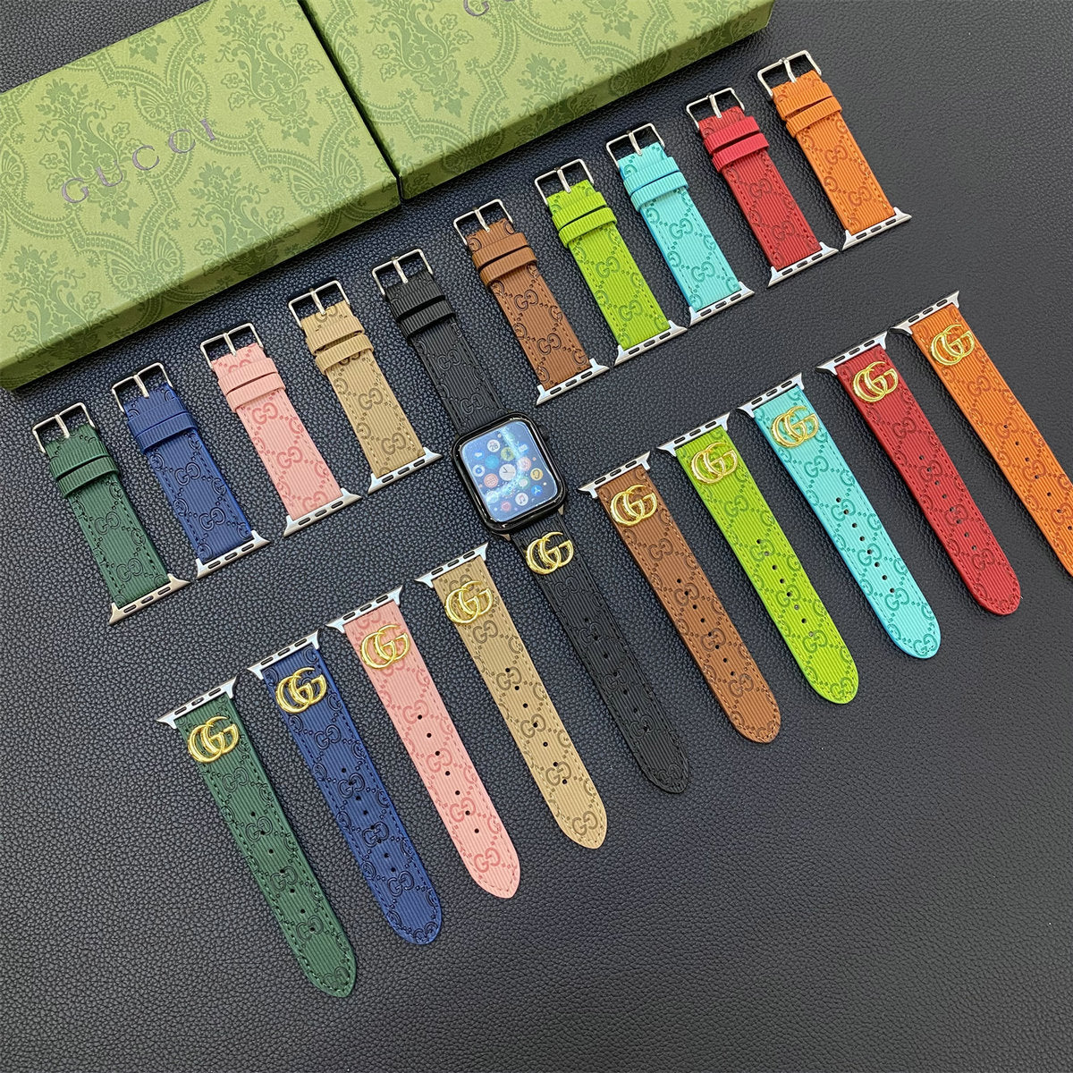 Autumn Patent Leather Apple Watch Straps