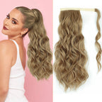 Top Langer gewellter Pferdeschwanz, Krallen-Clip in Haarverlängerungen