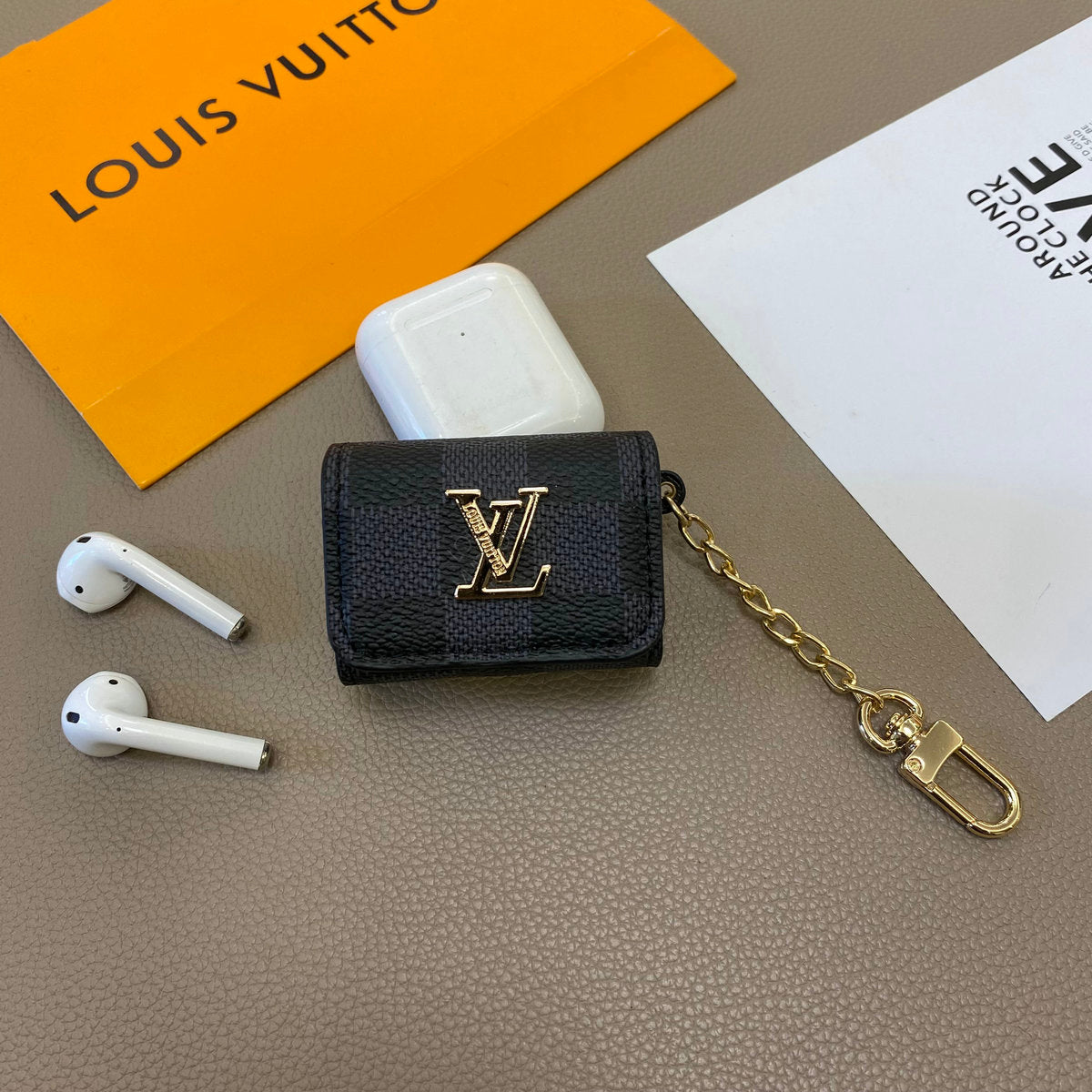 Custodie protettive per AirPods in pelle bionica 