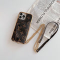 Crossbody-Karten-Telefonhülle für iPhone