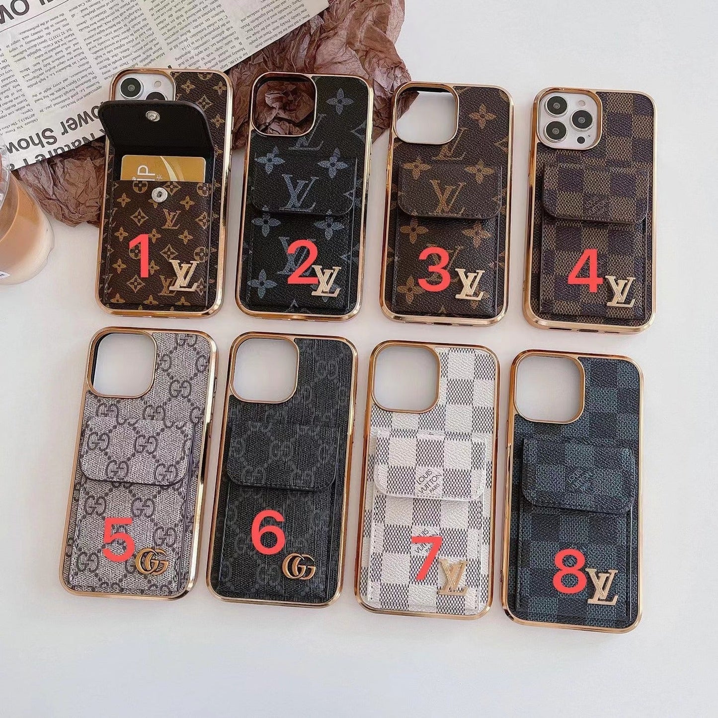 Fancy Vintage Electroplated iPhone Case - ERPOQ