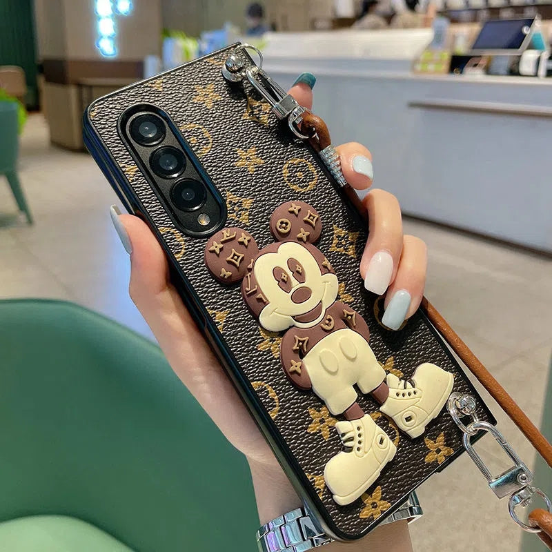 Braune Mi Galaxy Hülle für Samsung 