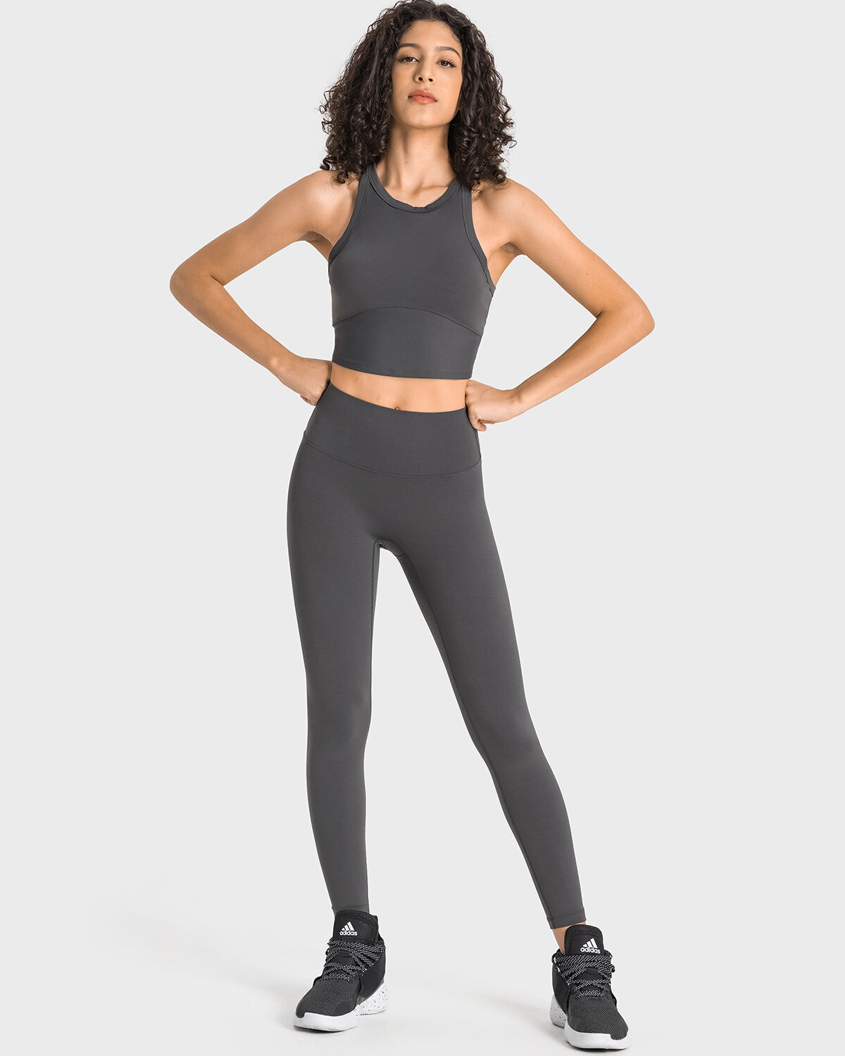 Allison Nahtlose Leggings - Grau