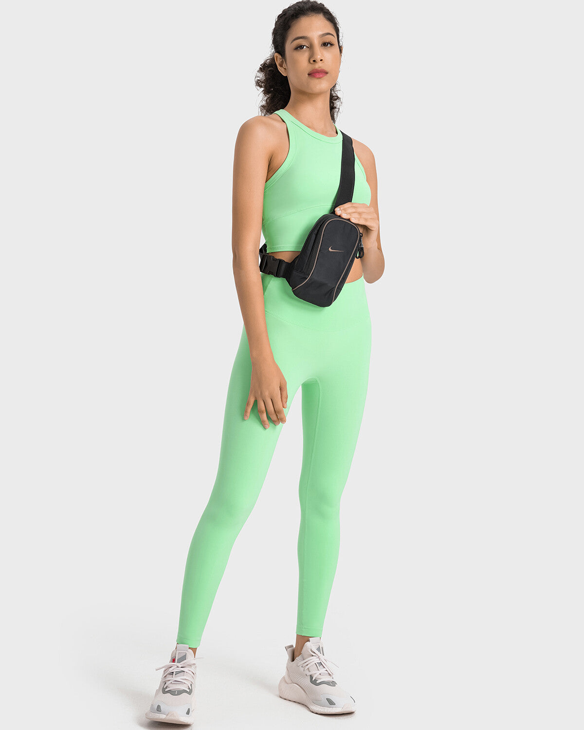 Allison Nahtlose Leggings - Minze