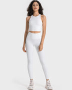 Allison Nahtlose Leggings - Weiß