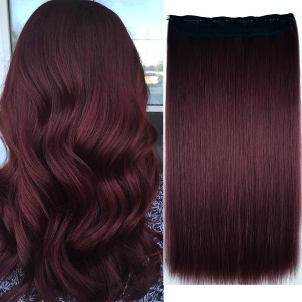 Natürliche, glatte Halo-Haarverlängerungen