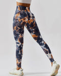 Eliana Nahtlose Leggings - Orange