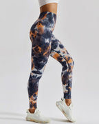 Eliana Nahtlose Leggings - Orange