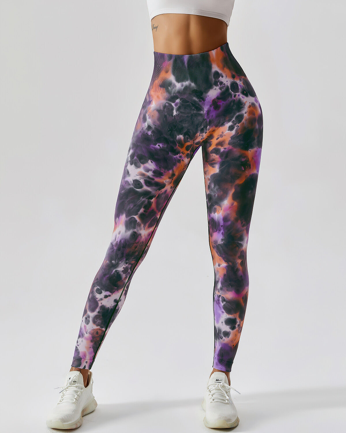 Eliana Nahtlose Leggings - Lila