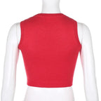 “Emma” Geometric Mini Vest