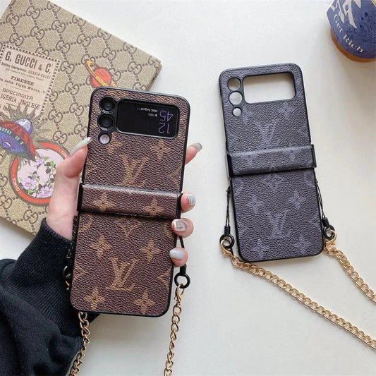 Leather Chain Galaxy Case For Samsung