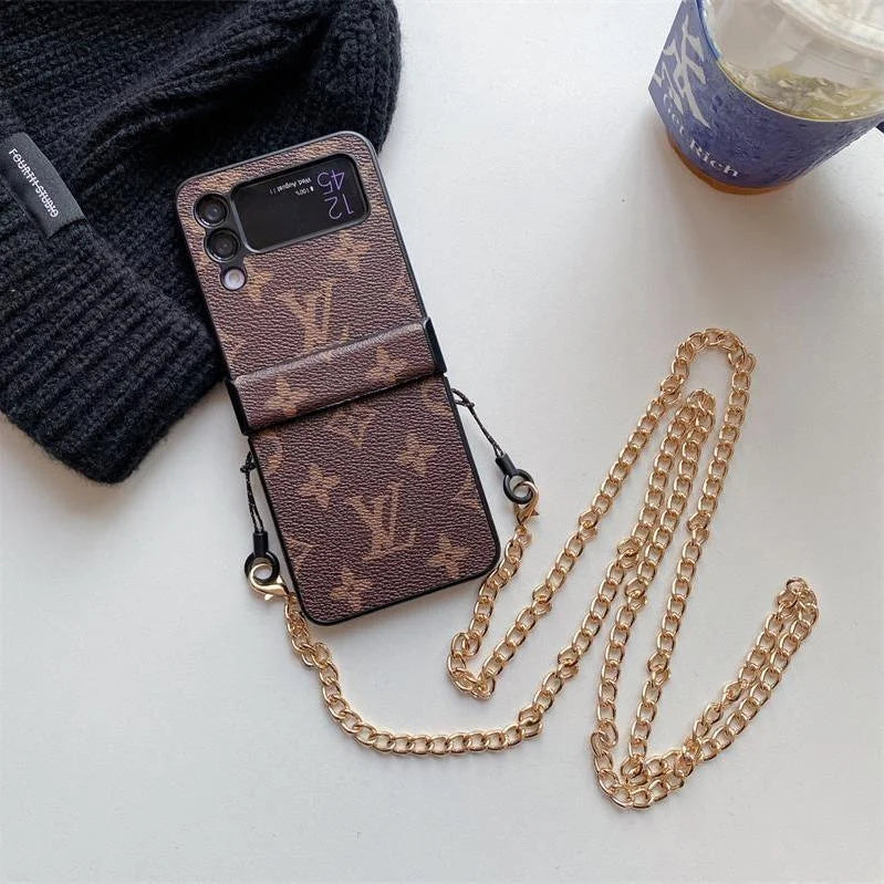 Leather Chain Galaxy Case For Samsung