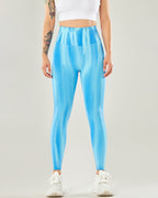 Hannah Nahtlose Leggings - Blau