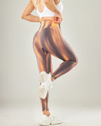 Hannah Nahtlose Leggings - Braun