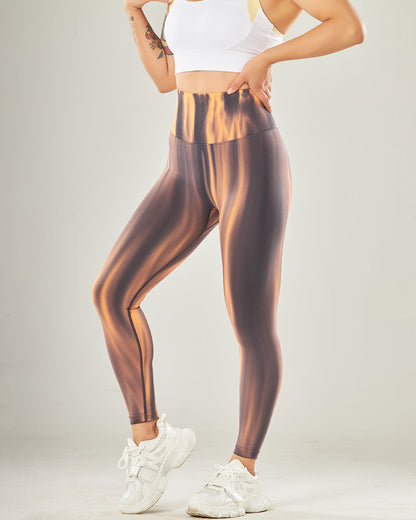 Leggings senza cuciture Hannah - Marrone