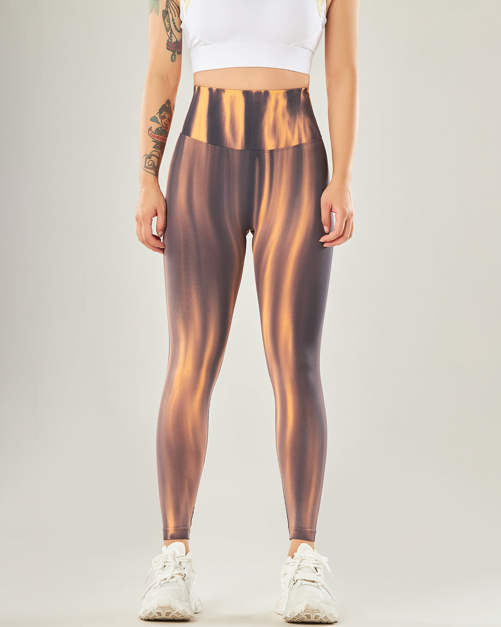 Hannah Nahtlose Leggings - Braun