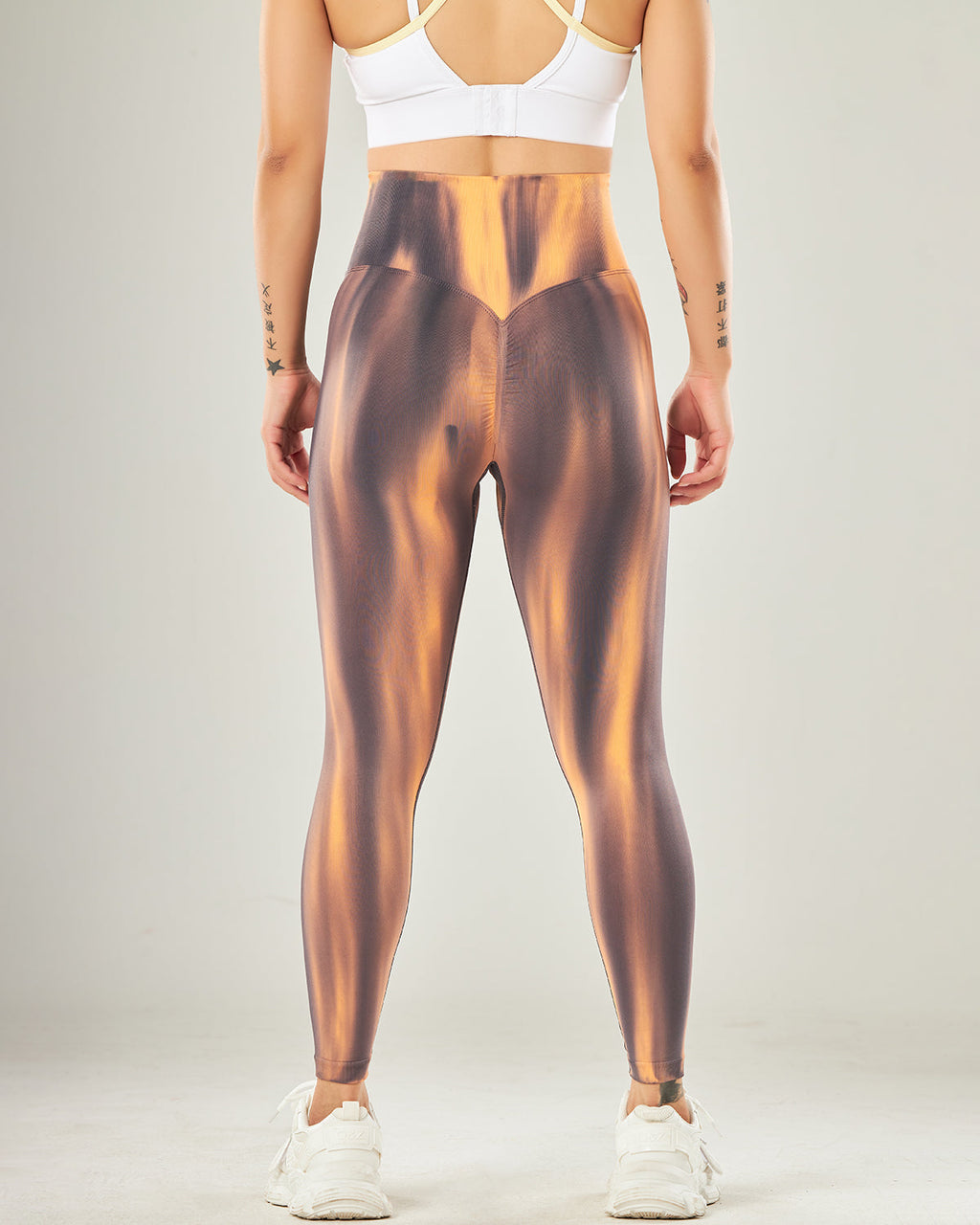 Hannah Nahtlose Leggings - Braun